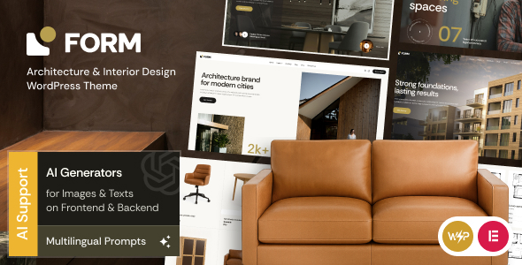 Form - Architecture & Interior Design Theme
